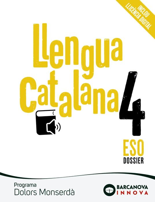 Innova Novetat Agna de Valldaura 3 ESO Llengua catalana 