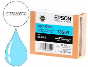 EPSON T8505 CYAN LIGHT CARTUCHO DE TINTA ORIGINAL - C13T850500