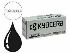 KYOCERA TK5160 NEGRO CARTUCHO DE TONER ORIGINAL - 1T02NT0NL0/TK5160K