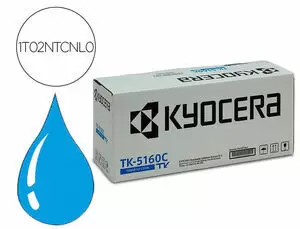 KYOCERA TK5160 CYAN CARTUCHO DE TONER ORIGINAL - 1T02NTCNL0/TK5160C