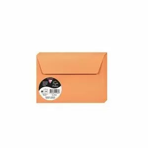 CLAIREFONTAINE POLLEN 20 SOBRES PLUS 114X162MM 120GR NARANJA CLEMENTINA 5496C
