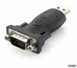 EQUIP ADAPTADOR USB A 2.0 A SERIE DB9 RS-232 - COMPATIBLE CON WIN XP, 7, 8, 10 LINUX MAC OS