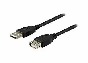 EQUIP CABLE ALARGADOR USB-A MACHO A USB-A HEMBRA 2.0 1.8M