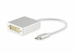 EQUIP ADAPTADOR USB-C MACHO A DVI-I DUAL LINK 24+5 HEMBRA