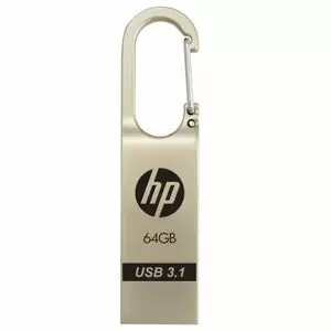 HP X760W MEMORIA USB 3.1 64GB - DISEÑO METALICO CON CLIP - COLOR ORO CLARO (PENDRIVE)