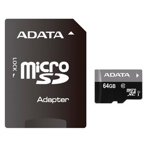 TARJETA MEMORIA ADATA MICRO CL10 64GB AUSDX64GUICL1 MAK248082