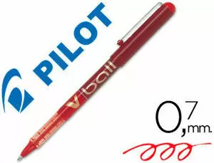 PILOT BOLIGRAFO PILOT V-BALL 07 ROJO BL-VB7-R MAK080197