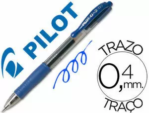PILOT BOLIGRAFO PILOT G-2 AZUL BL-G2-7-L MAK080142