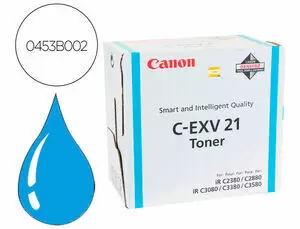 CANON CEXV21 CYAN CARTUCHO DE TONER ORIGINAL - 0453B002