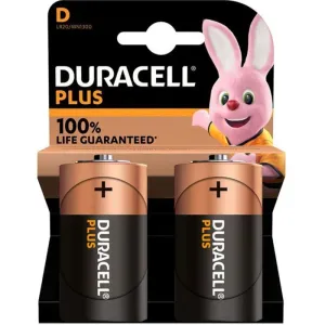 DURACELL MN1300B2 PILAS ALCALINAS D LR20 1.5V PLUS POWER (2 UNIDADES)