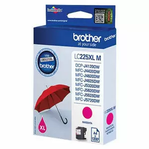 CARTUCHO BROTHER LC225XLMBP MAGENTA