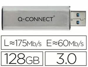 MEMORIA USB Q-CONNECT FLASH 128 GB 3.0