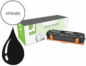 TONER Q-CONNECT COMPATIBLE HP CF210X COLOR LASERJET M251N / 251NW / 276N / 276NW NEGRO 2.400 PAG