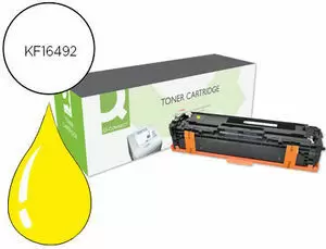 TONER Q-CONNECT COMPATIBLE HP CF212A COLOR LASERJET M251N / 251NW / 276N / 276NW AMARILLO 1.800 PAG