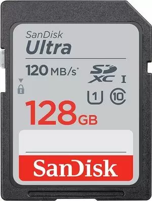 SANDISK ULTRA TARJETA SDXC 128GB UHS-I CLASE 10 120MB/S