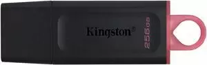 KINGSTON DATATRAVELER EXODIA MEMORIA USB 256GB - USB 3.2 GEN 1 - CON TAPA - ENGANCHE PARA LLAVERO - COLOR NEGRO (PENDRIVE)