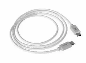 CABLE GROOVY CABLE TIPO USB C  A TIPO USB C1M - 2. 0A BLANCO PANTONE C01