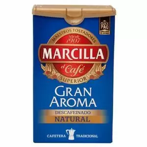 CAFÉ MARCILLA GRAN AROMA DESCAFEINADO