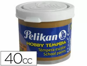 TEMPERA HOBBY 40 CC OCRE CLARO -N.80
