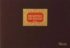 MIQUELRIUS LIBRO REGISTRO SOCIOS F°APAISADO 5013/61013/A MAK035461