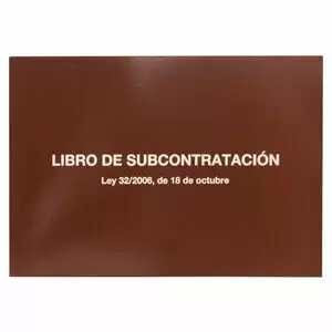 MIQUELRIUS LIBRO DE SUBCONTRATACION CASTELL.FºAP 5089/61275 MAK029103