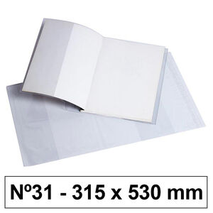 CAMPUS FORRO LIBROS PVC Nº31 120M 315*530/5U BC-315X530 MAK630533