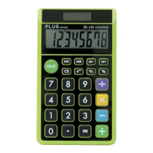 CAMPUS CALCULADORA PLUS SS-165 VERDE KC-224AP-GN MAK220568