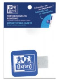 OXFORD PORTA BOLÍGRAFO ADHESIVO SUJETA BOLI A LA CARPETA O CUADERNO