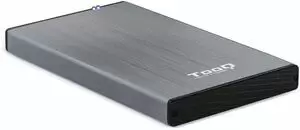 TOOQ CARCASA EXTERNA HDD/SDD 2.5 HASTA 9,5MM SATA USB 3.0 - COLOR GRIS