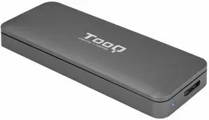 TOOQ CARCASA EXTERNA SSD M2 NGFF USB-C - COLOR GRIS