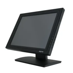 APPROX MONITOR TACTIL LED 15 PARA TPV 1024 X 768 - RESPUESTA 5MS - ANGULO DE VISION 160º - USB, VGA - VESA