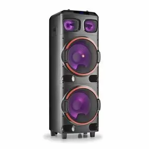 NGS WILD DUB 2 ALTAVOZ 800W TWS BLUETOOTH - DOBLE SUBWOOFER 12 - USB, MICROSD Y AUX IN - LUCES LED