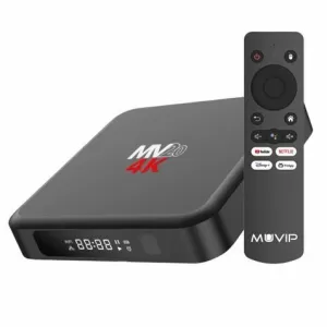 MUVIP MINI PC SMART TV MV20 4K 5G - ANDROID 12 - QUAD CORE - 4GB RAM - 32GB - COLOR NEGRO
