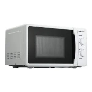 MUVIP MICROONDAS - CAPACIDAD 20L - POTENCIA 700W - 6 NIVELES DE POTENCIA - TEMPORIZADOR 30MIN - DESCONGELACION - COLOR BLANCO