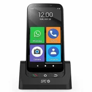 SPC ZEUS 4G PRO SMARTPHONE 5.5 - ESPECIAL PARA PERSONAS MAYORES - CAPACIDAD 32GB - 3GB DE RAM - BASE DE CARGA - COLOR NEGRO