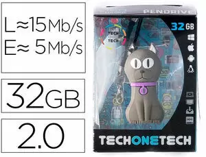 TECHONETECH FELIX THE CAT MEMORIA USB 2.0 32GB (PENDRIVE)