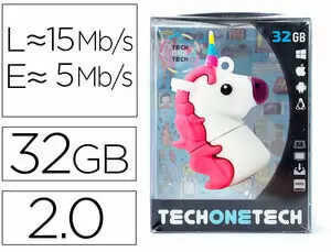 TECHONETECH MI UNICORNIO MEMORIA USB 2.0 32GB (PENDRIVE)