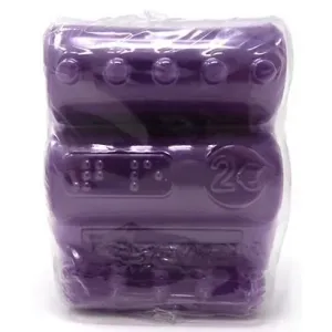 BLISTER MONEDAS 2 EUROS BL-0008 PAQUETE 100 PLASTICOS VIOLETA MAK050098