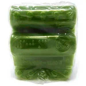 BLISTER MONEDAS 0,50 EUROS BL-0006 PAQUETE 100 PLASTICOS VERDES MAK050096