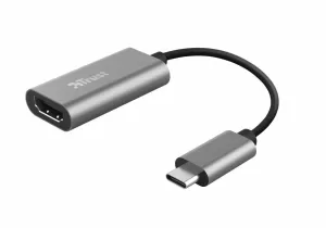 TRUST DALYX ADAPTADOR USB-C A HDMI - COMPATIBLE CON UHD 4K - AUDIO MULTICANAL - ALUMINIO
