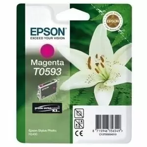 EPSON T0593 MAGENTA CARTUCHO DE TINTA ORIGINAL - C13T05934010