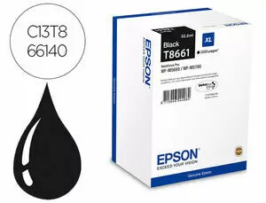 EPSON T8661 XL NEGRO CARTUCHO DE TINTA ORIGINAL - C13T866140