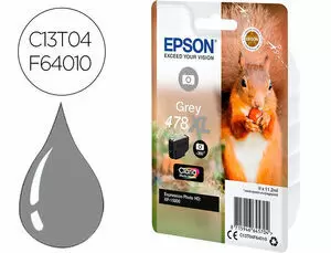 EPSON 478XL GRIS CARTUCHO DE TINTA ORIGINAL - C13T04F64010