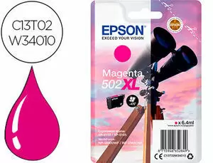 EPSON 502XL MAGENTA CARTUCHO DE TINTA ORIGINAL - C13T02W34010