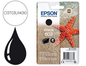 EPSON 603 NEGRO CARTUCHO DE TINTA ORIGINAL - C13T03U14010