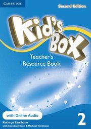 KID'S BOX LEVEL 2 TEACHER'S RESOURCE BOOK WITH ONLINE AUDIO 2ND EDITION