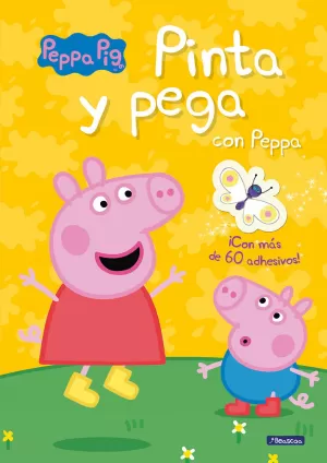 PEPPA PIG. CUADERNO DE ACTIVIDADES - PINTA Y PEGA CON PEPPA