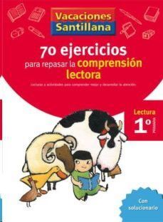 LIBRO DE VACACIONES COMPRENSION LECTORA 1º.PRIMARIA VACACIONES SANTILLANA LECTURA