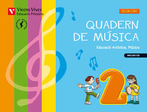 QUADERN MUSICA 2 VALENCIA+CD