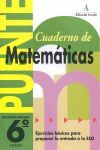 PUENTE, MATEMÁTICAS, 6 EDUCACIÓN PRIMARIA, 3 CICLO. CUADERNO